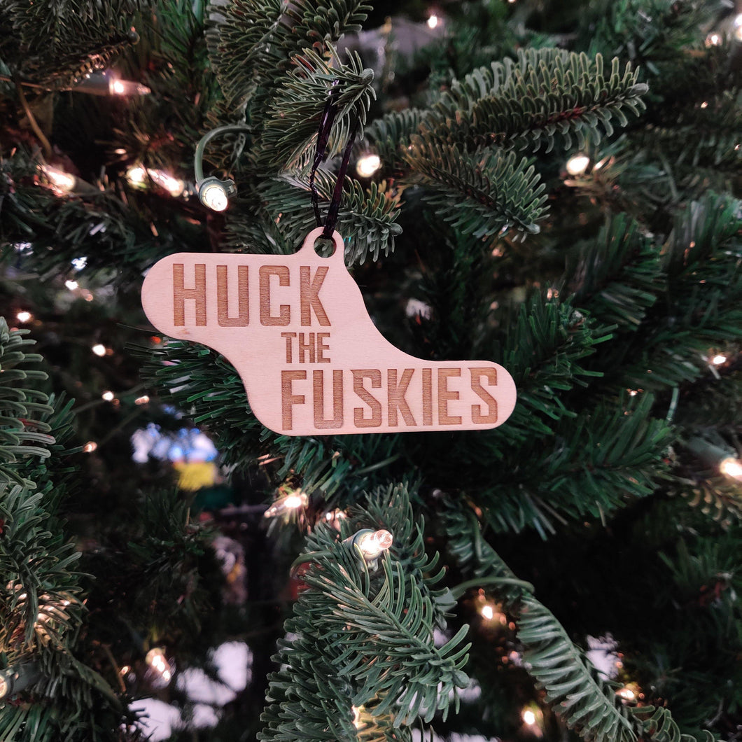 Huck The Fuskies Ornament - Cougkie.com